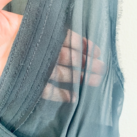 Black LBD Banana Republic Silk dress - Picture 5 of 8